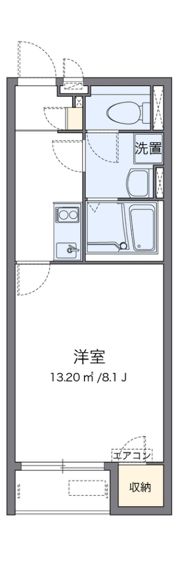 クレイノ東田の間取り画像