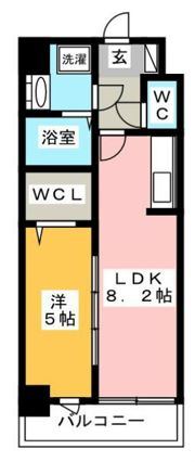モダンパラッツォ博多surの間取り画像