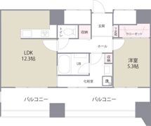 ザ・クロスメントの間取り画像