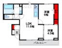 TORISIA花見が丘の間取り画像