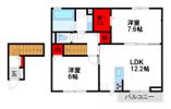 TORISIA花見が丘の間取り画像