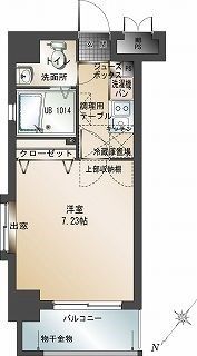 エンクレスト六本松の間取り画像