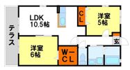 ロイヤルバンクIIIの間取り画像