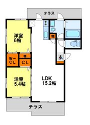 マテリアールの間取り画像