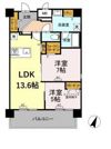 グランデール博多の間取り画像