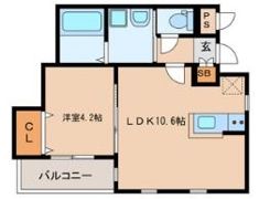 ルミウス中洲の間取り画像