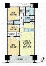 MJR博多ザ・レジデンスの間取り画像