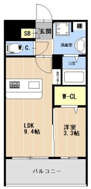 LIBTH竹下の間取り画像