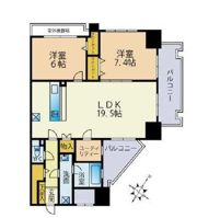 ヴィオラ薬院の間取り画像