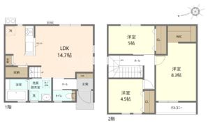 Sumika春日の杜 Aの間取り画像