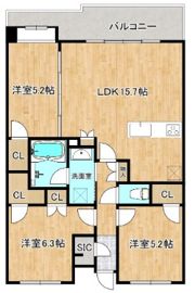サンリヤン都府楼前の間取り画像