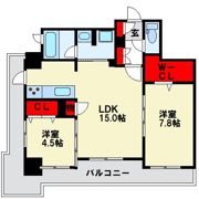 ラフィーネ博多南の間取り画像