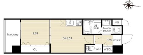 Renoas HAKATAの間取り画像