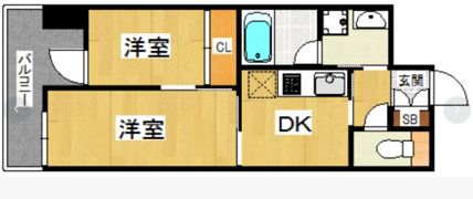 プライム香椎の間取り画像