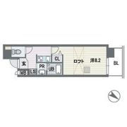 ブランオールA館の間取り画像