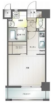 エンクレスト博多IIIの間取り画像
