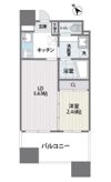 グランフォーレ薬院南の間取り画像