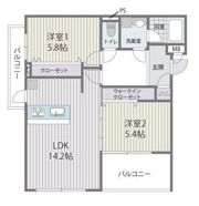 HEIRESS HIRAOの間取り画像