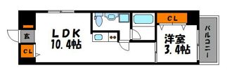 レジデンシャルヒルズアネックススイートの間取り画像