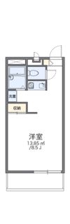 レオパレス八田の間取り画像