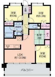 KDXレジデンス平尾浄水町の間取り画像