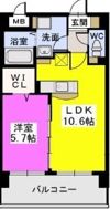 アルティメゾン博多の間取り画像