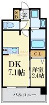 エンクレスト天神LINKの間取り画像
