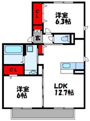 PASTORALの間取り画像
