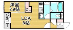 （仮称）PHOENIX千早の間取り画像
