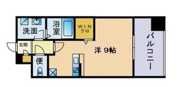 トラストレジデンス博多駅南の間取り画像