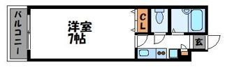 K’S室見駅アヴェニューの間取り画像
