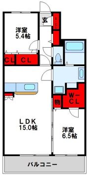 パストラル今の庄の間取り画像