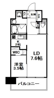 ALFACIO De Clave（アルファシオディクレイヴ）の間取り画像