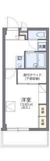 レオパレスナラヤの間取り画像