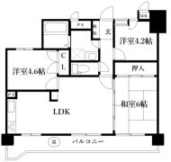 仮）東区松田3丁目マンションの間取り画像