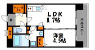 ルキシア薬院の間取り画像