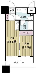 ルネッサンス21博多の間取り画像