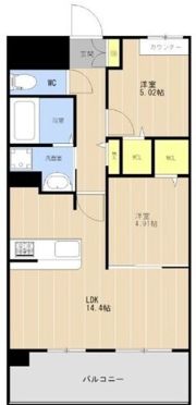 LIBTH上牟田EASTの間取り画像
