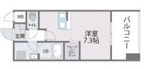 トラストレジデンス博多駅南の間取り画像