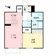 ベレオ南福岡プレミールの間取り画像