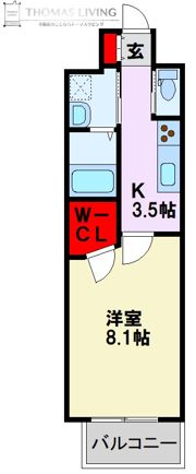 ギャラン御供所町の間取り画像