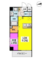 シエル姪浜駅南の間取り画像