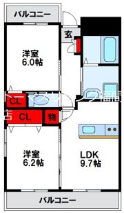 SK福津の間取り画像