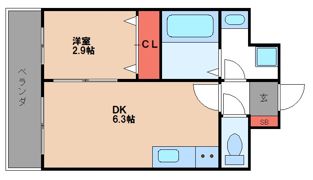ディモーラ博多の間取り画像