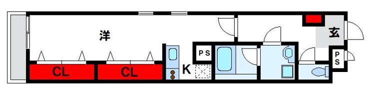 TAISHOKAN THE APARTMENTの間取り画像
