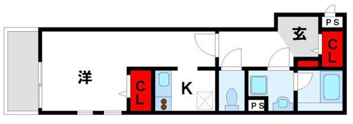 TAISHOKAN THE APARTMENTの間取り画像