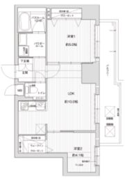 グランフォーレラグゼ博多駅南の間取り画像