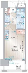 アクタス博多パークシティの間取り画像