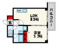 ビータコモダ博多の間取り画像