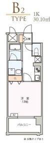 ラフレシーサ博多駅南IVの間取り画像